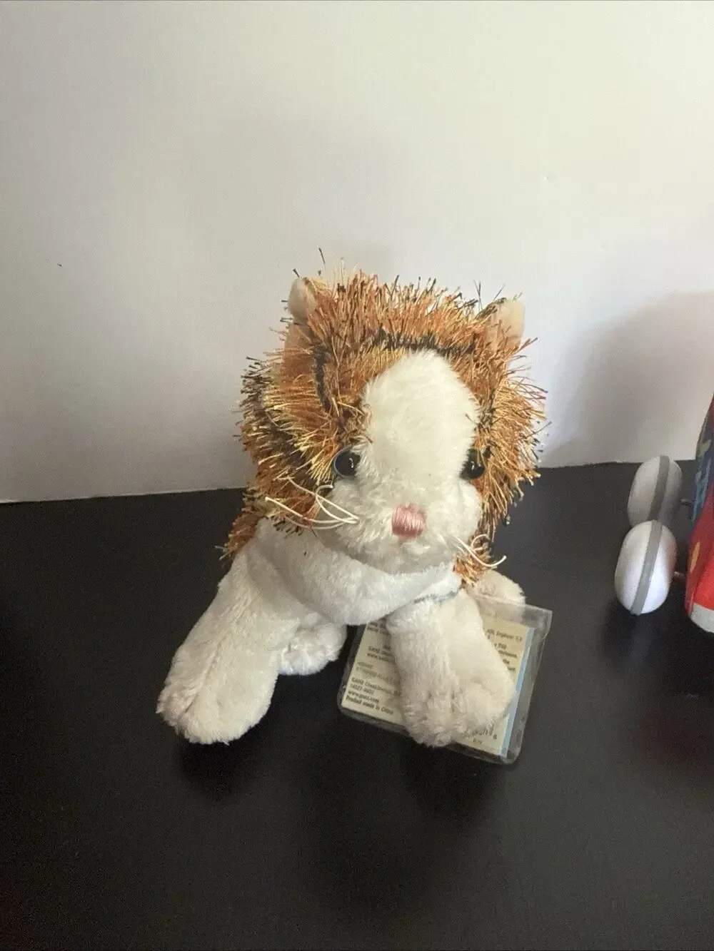 Webkinz Striped Alley Cat HM042 With Tag Active Plush Stuffed Animal GANZ 2006